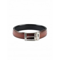 Bulchee Men Brown And Black Reversible Belt