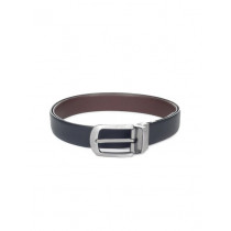 Bulchee Men Reversible Prong Black & Brown Belt