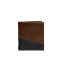 Bulchee Men Ufficio Black & Brown Wallet