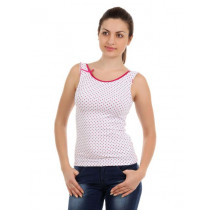 Bwitch White Printed Camisole