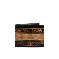 Cabarelli Men Black & Beige Wallet