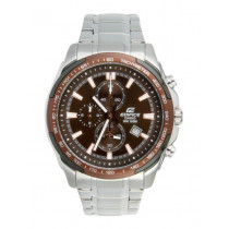 CASIO Edifice Men Brown Dial Chronograph Watch EX030