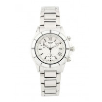 Casio Sheen Women Silver-Toned Dial Chronograph Watch SX040