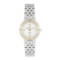 CASIO ENTICER Women White Dial Watch A672