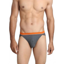 Chromozome Men Charcoal Melange Briefs