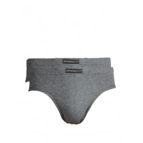 Chromozome Men Charcoal Pack of 2 Briefs
