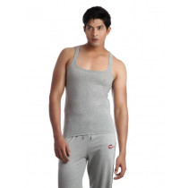 Chromozome Men Grey Melange Innerwear Vest