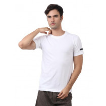 Chromozome Men White Innerwear T-shirt