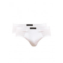 Chromozome Men White Pack of 2 Briefs