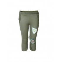 Do u speak Green Girls Olive 3/4 Pant