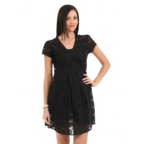 Elle Women Black Dress