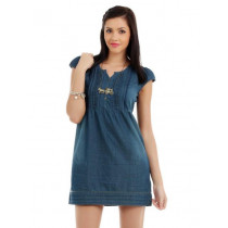 Elle Women Blue Dress