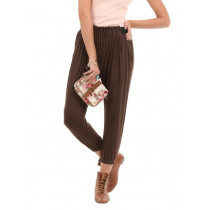 Elle Women Brown Trousers