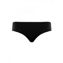 Enamor Women Black Mid-Rise Bikini Brief