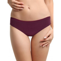 Enamor Women Purple Briefs
