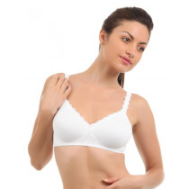 Enamor Women White Bra
