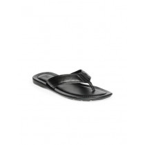 Enroute Men Black Flip Flops