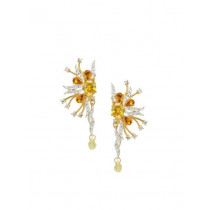Estelle Women Gold Earrings