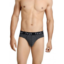 FCUK Underwear Men Black Striped Brief