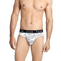 FCUK Underwear Men White & Black Brief