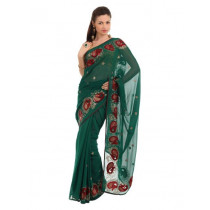 FNF Green Wedding Collection Sari