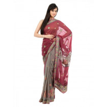 FNF Pink & Grey Wedding Collection Sari