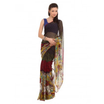 FNF Multi Colour Evening Wear Sari