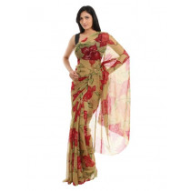 FNF Women Multi Coloured Sari