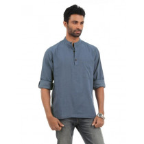 Fabindia Men Blue Kurta