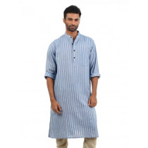 Fabindia Men Blue Kurta