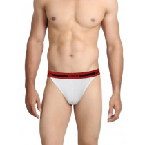 Facit Men White String Bikini Briefs