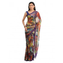 FNF Multi Coloured Sari