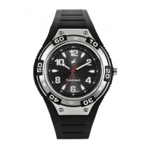 Fastrack Men Gunmetal-Toned Dial Watch N9333PP02