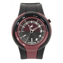 Fastrack Men Red and Black Dial Watch