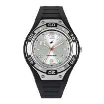 Fastrack Men Silver-Toned Dial Watch N9333PP01