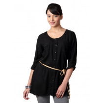 Femella Women Black Tunic
