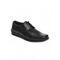 Fortune Men Black Formal Shoes