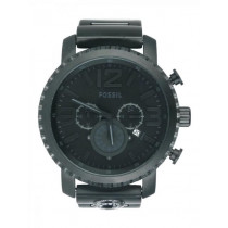 Fossil Men Quartz Black Dial Chronograph Watch JR1303