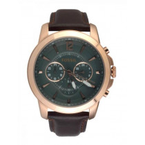 Fossil Men Quartz Black Dial Chronograph Watch FS4648