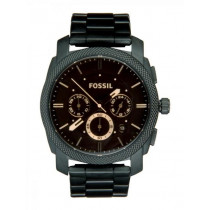 Fossil Men Quartz Black Dial Chronograph Watch FS4682