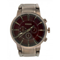 Fossil Men Brown Dial Chronograph Watch FS4357