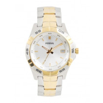 Fossil Men Silver-Toned Dial Analogue Watch AM4382