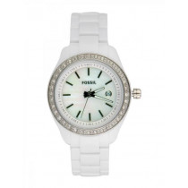 Fossil Women White Dial Watch ES2437