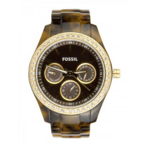 Fossil Women Brown Dial Watch ES2795