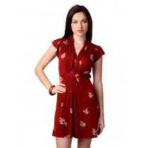 French Connection Women Red Dress