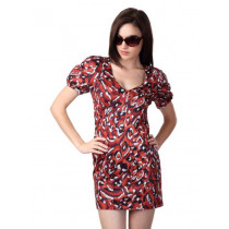 French Connection Women Red Dress