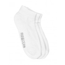 Fruit of the Loom Men White Pack of Three Socks