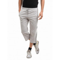 Hanes Men Grey Panelled 3/4th Pants