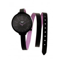 Helix Women Black Dial Watch