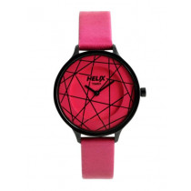 Helix Women Pink Dial Watch